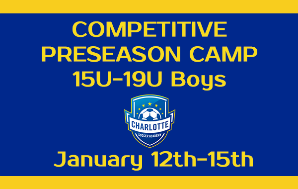 Older Boys Preseason Camp